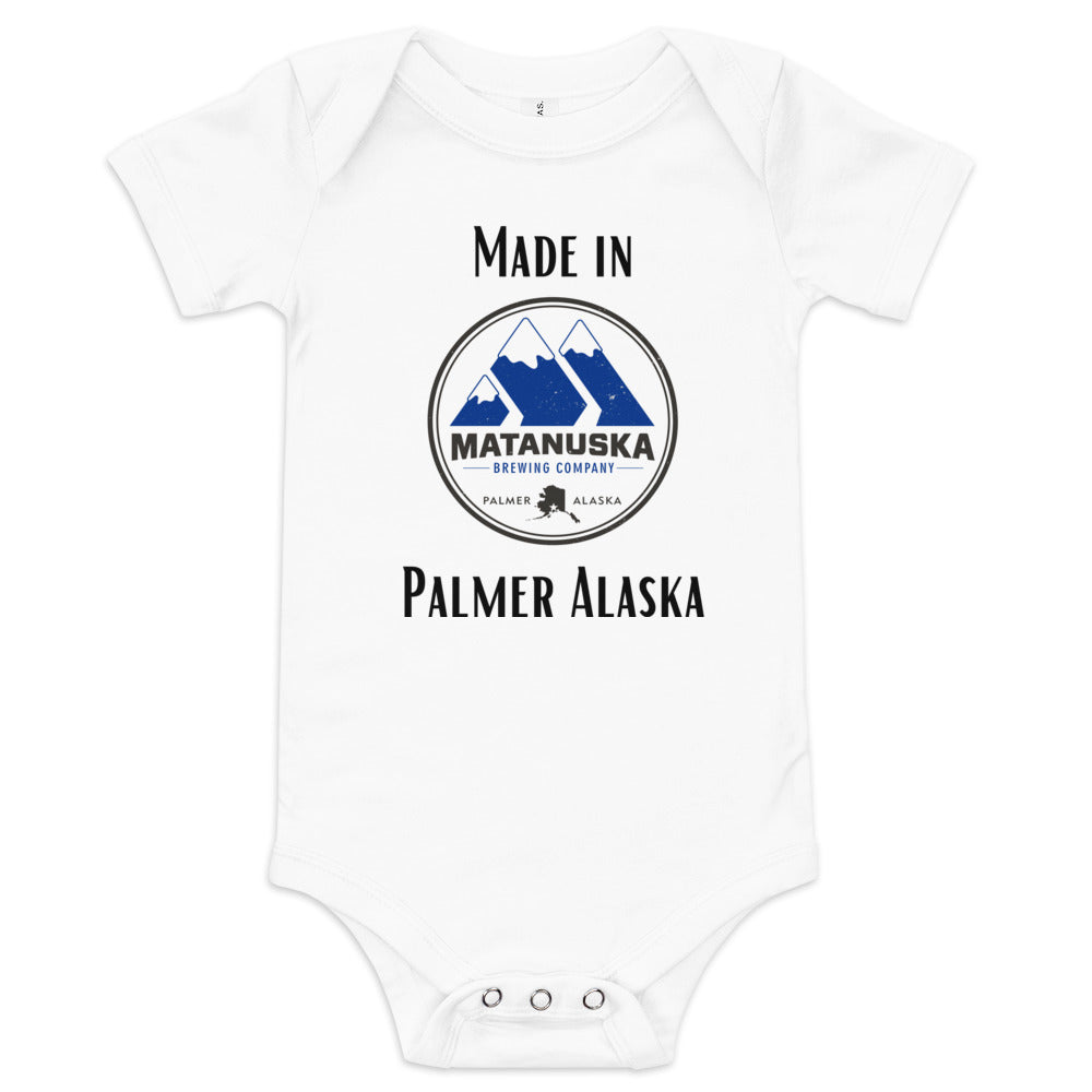 Made in Palmer Baby short sleeve one piece