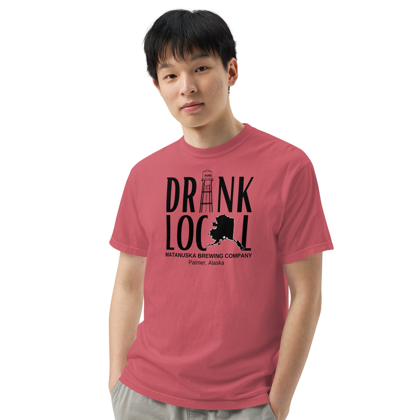Men’s garment-dyed heavyweight t-shirt