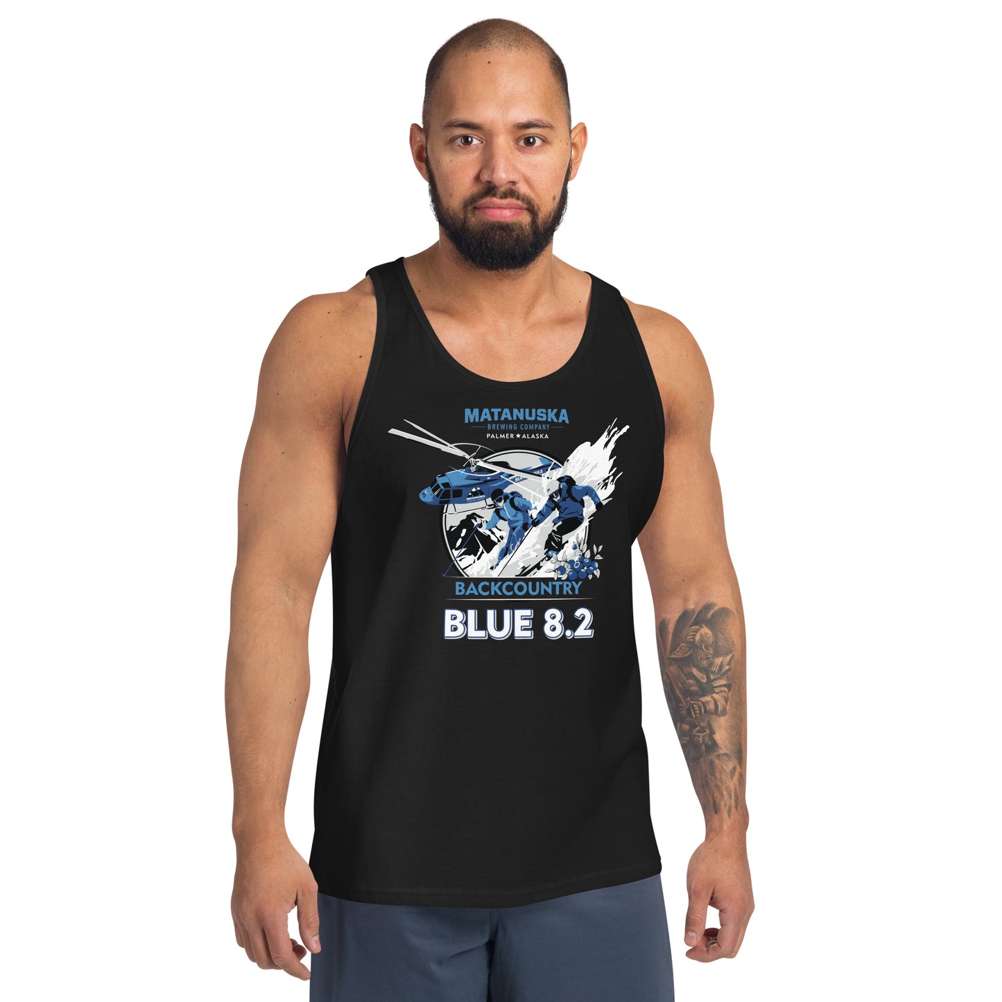 Backcountry Blue 8.2 dk Tank Top