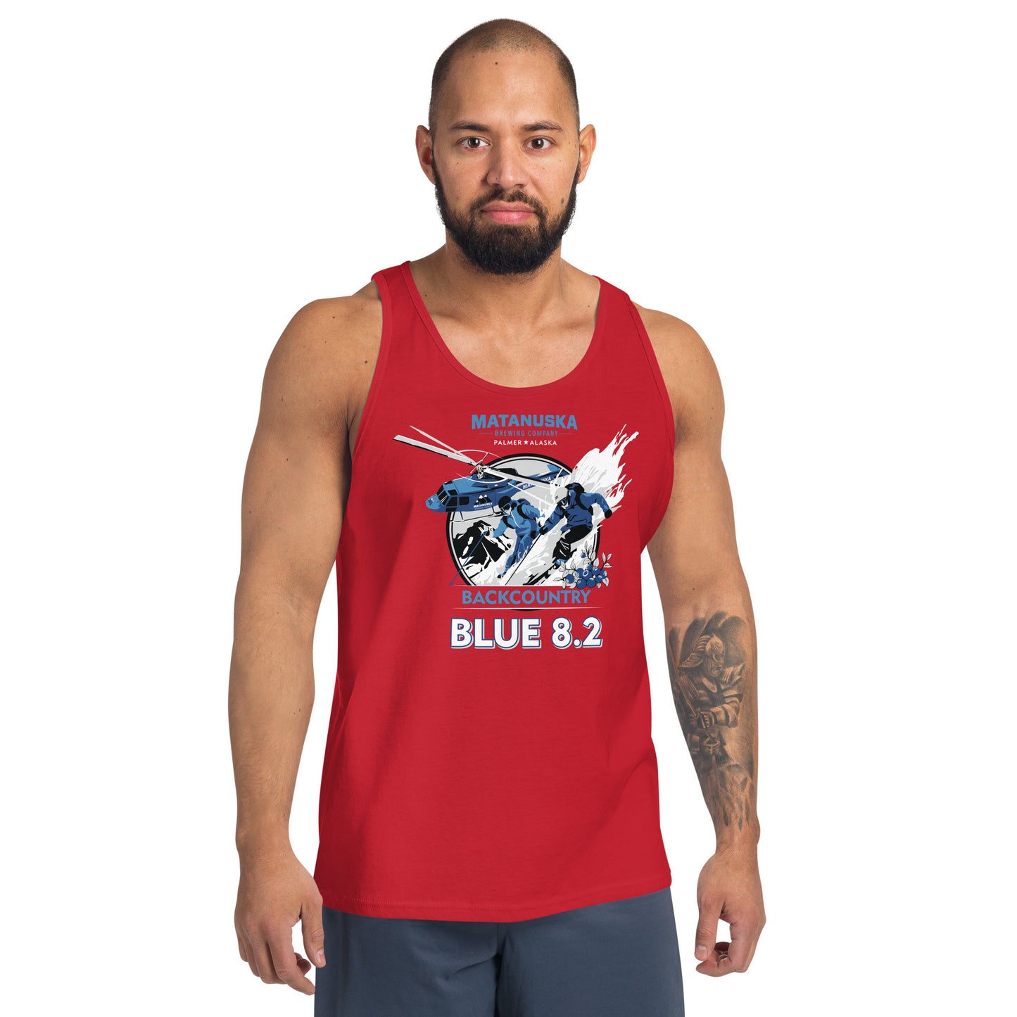 Backcountry Blue 8.2 dk Tank Top
