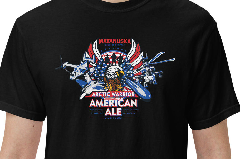 Arctic Warrior Men’s garment-dyed heavyweight t-shirt