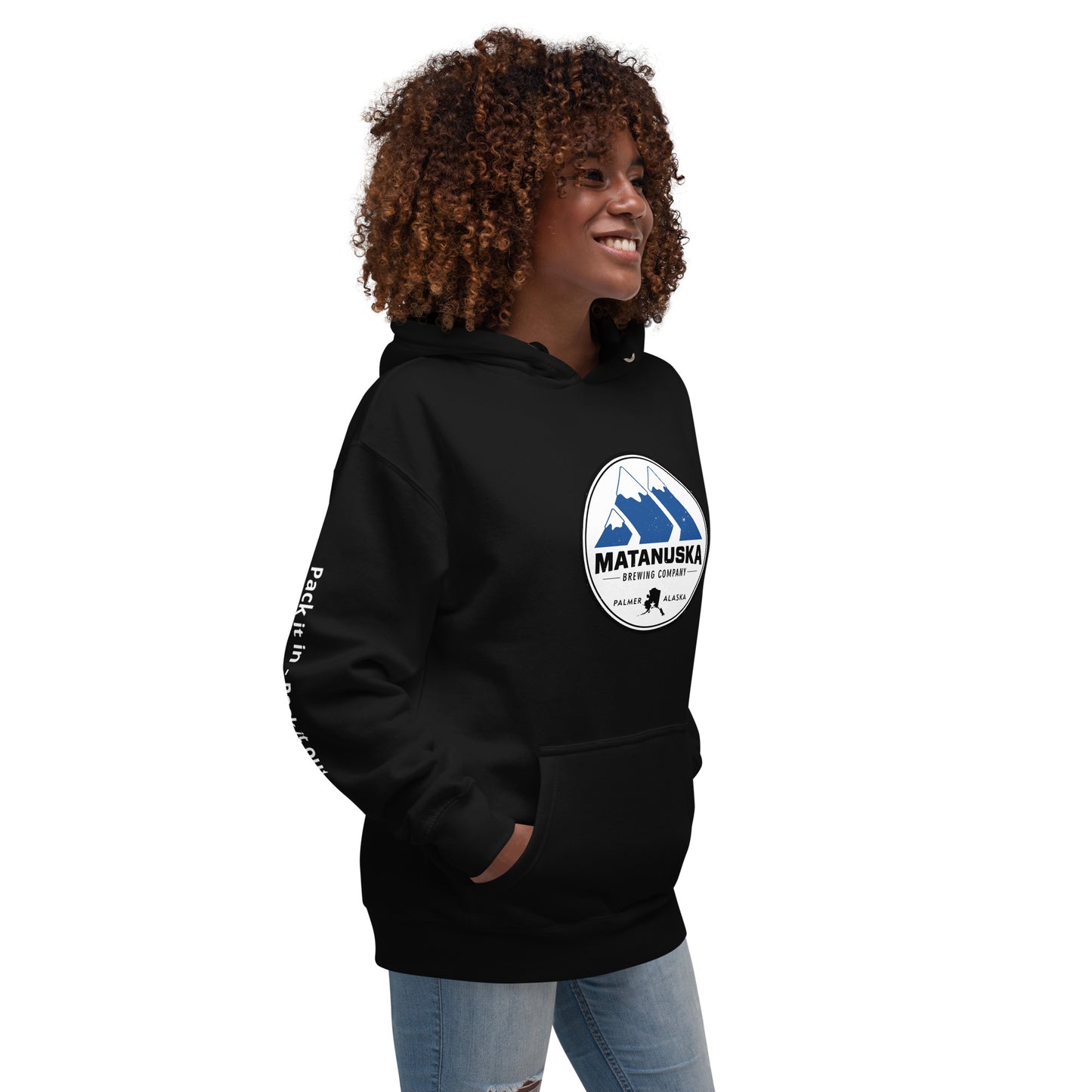 Backcountry Blue Unisex Hoodie