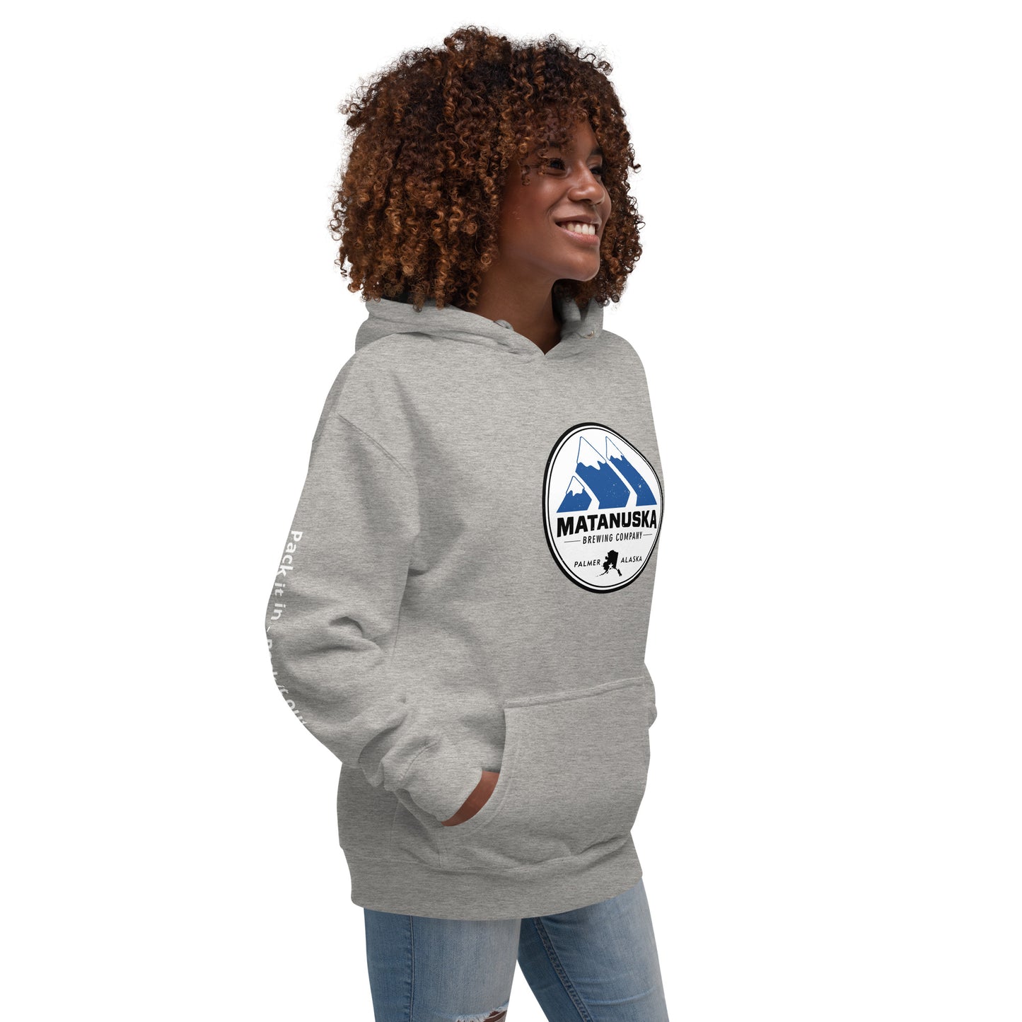 Backcountry Blue Unisex Hoodie