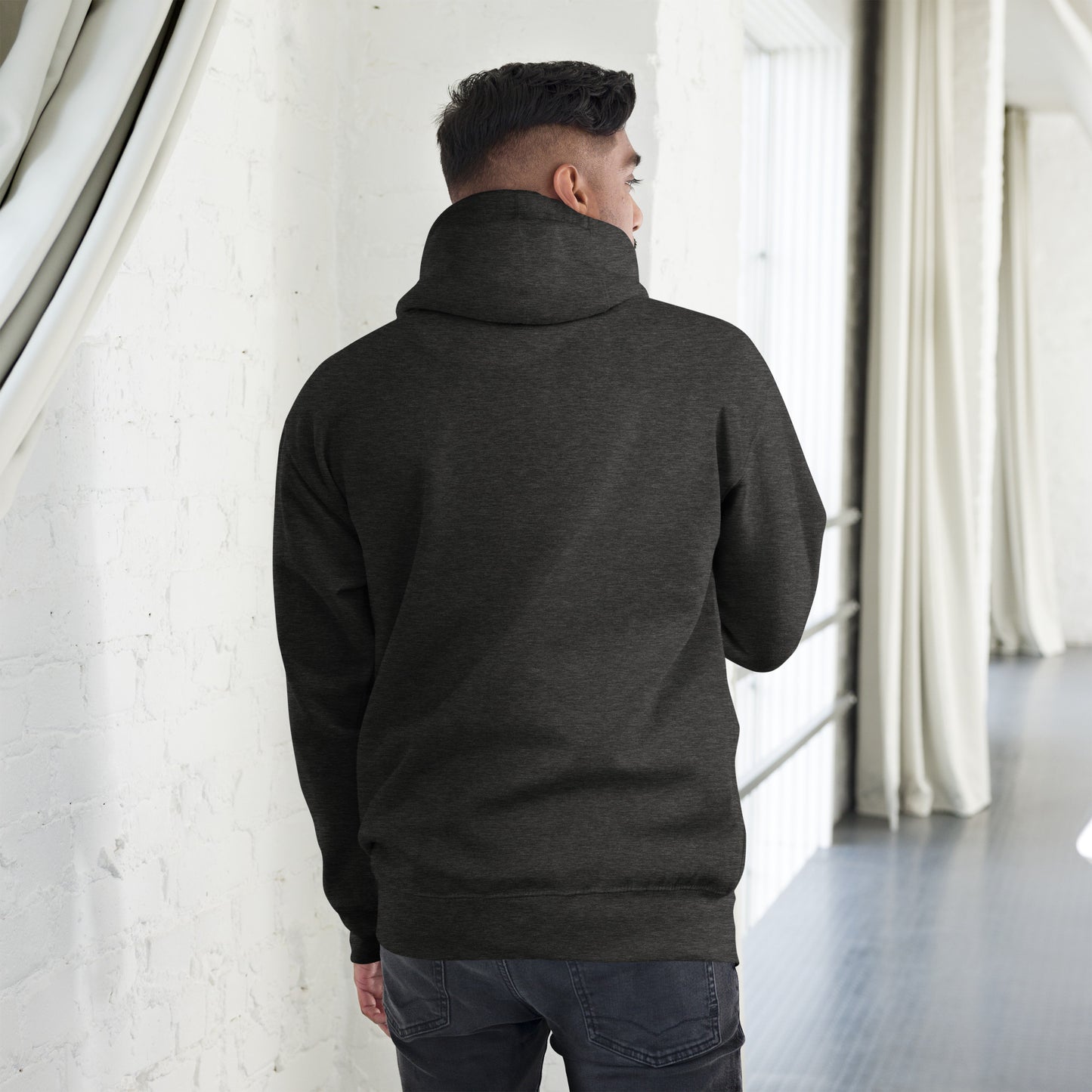 Blue 8.2 Front logo Hoodie