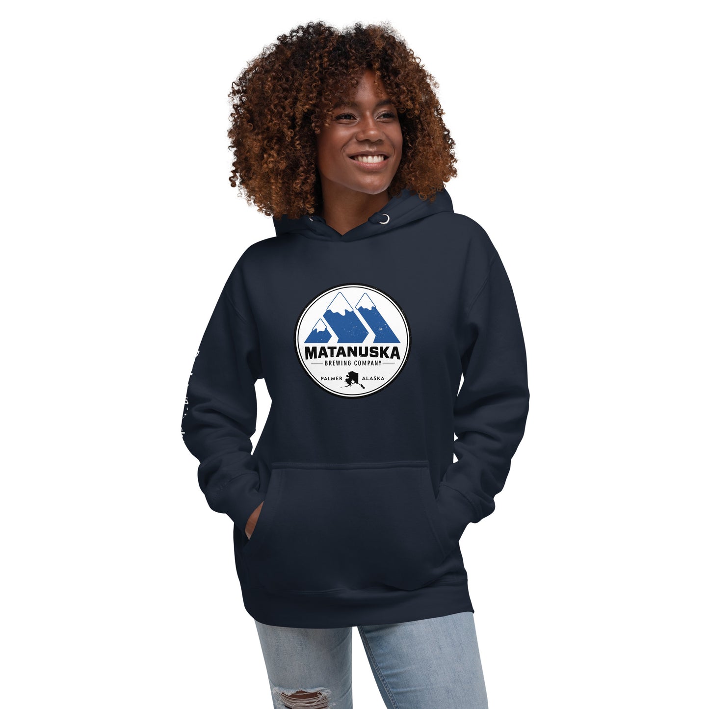 Backcountry Blue Unisex Hoodie
