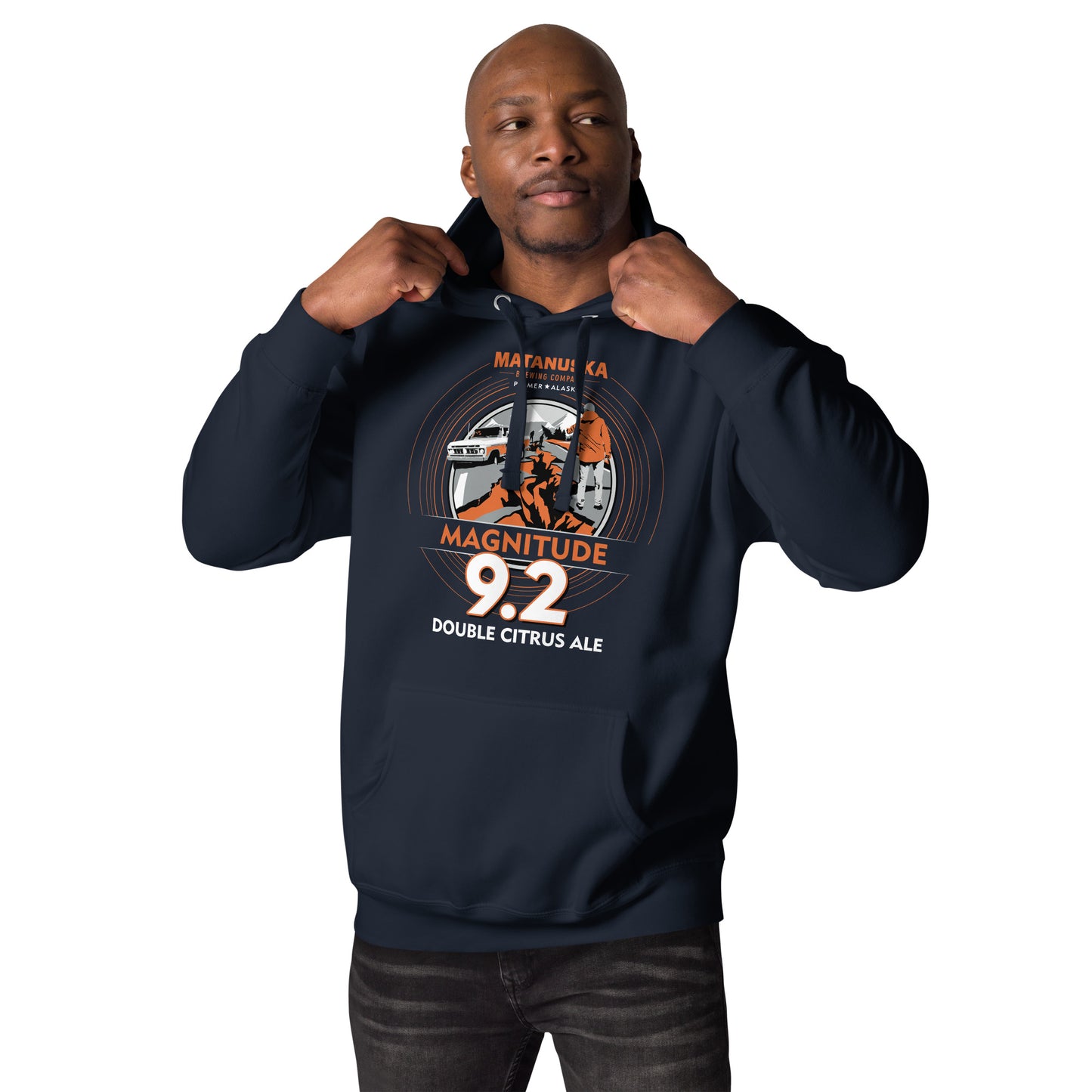 Magnatude 9.4 Front Logo Premium Hoodie