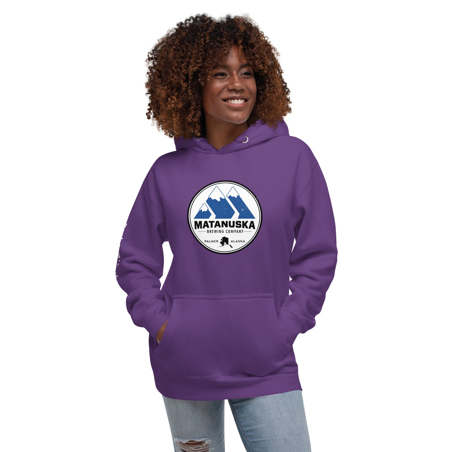 Backcountry Blue Unisex Hoodie