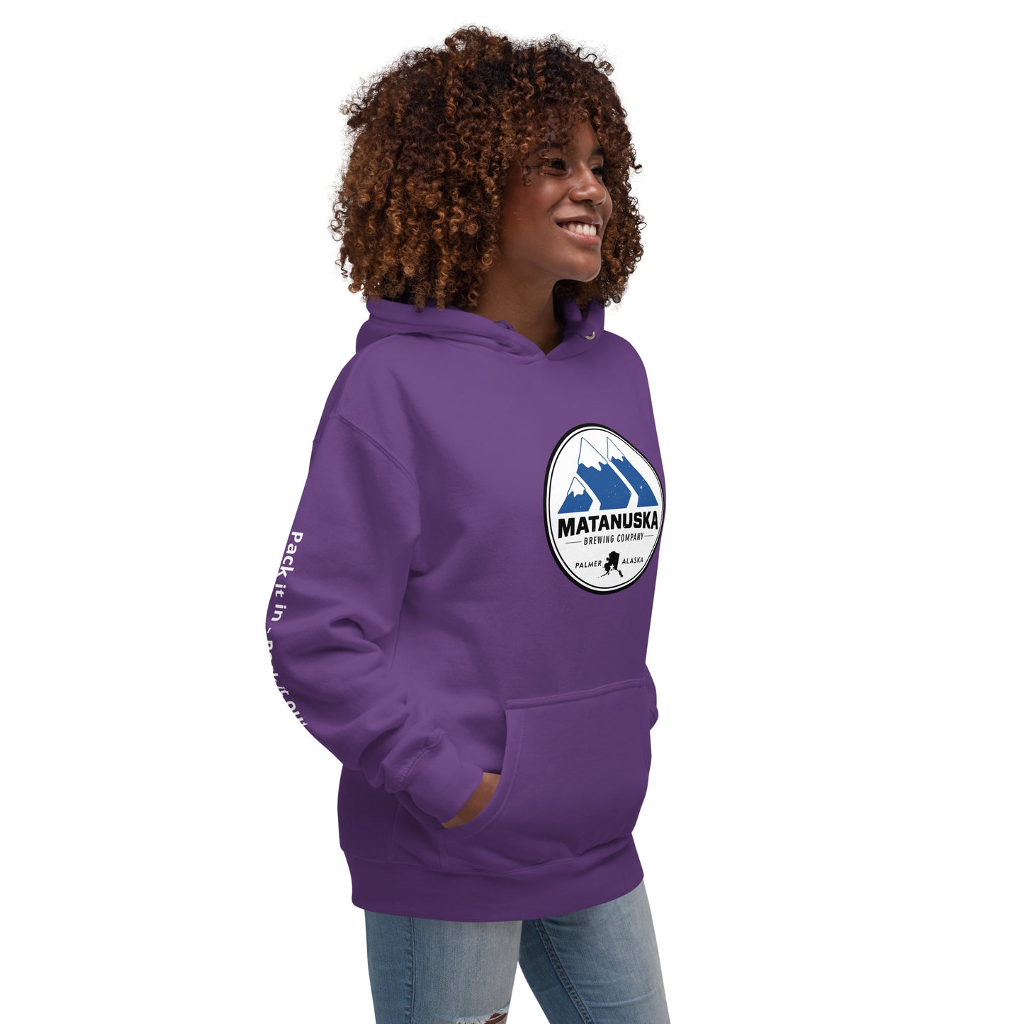 Backcountry Blue Unisex Hoodie
