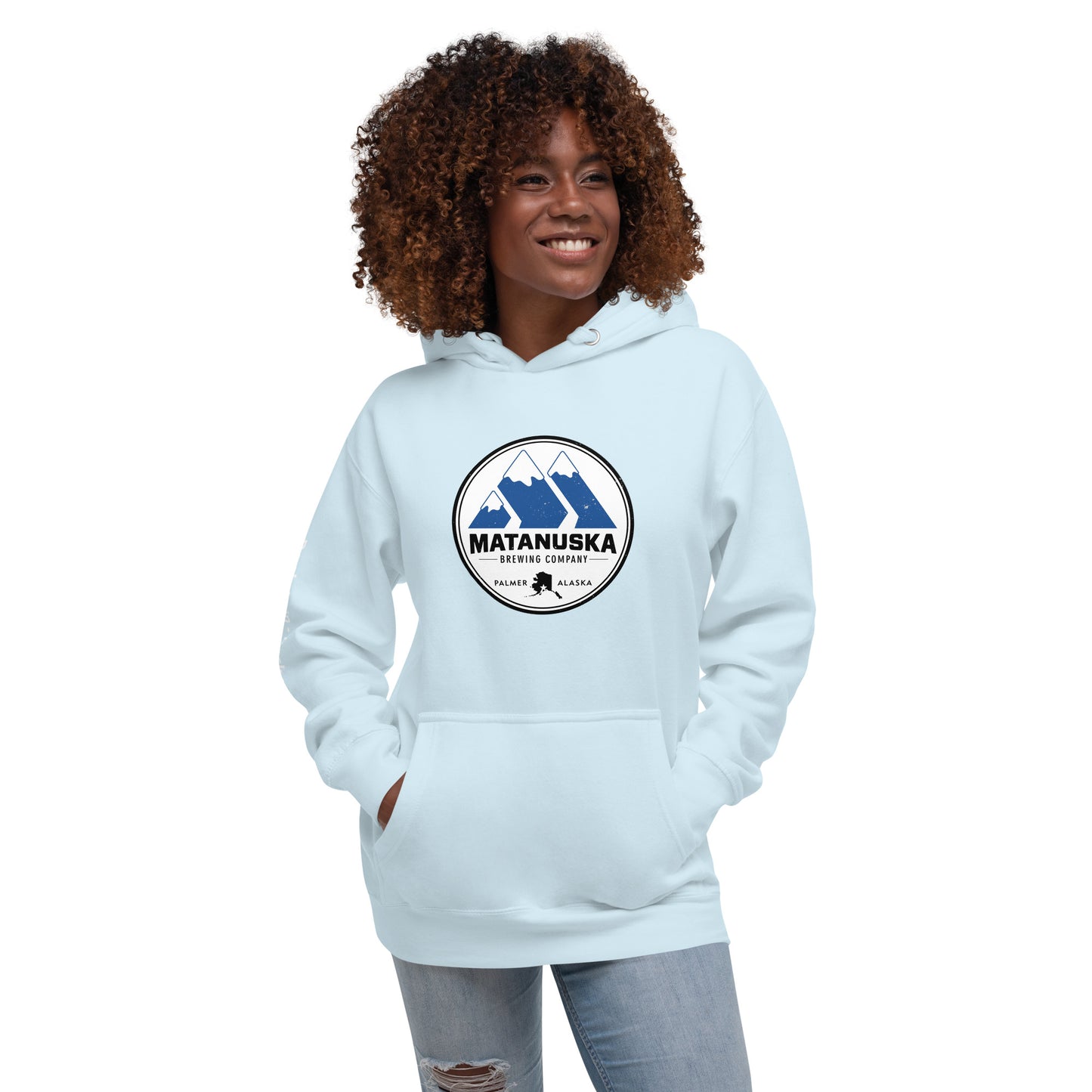 Backcountry Blue Unisex Hoodie