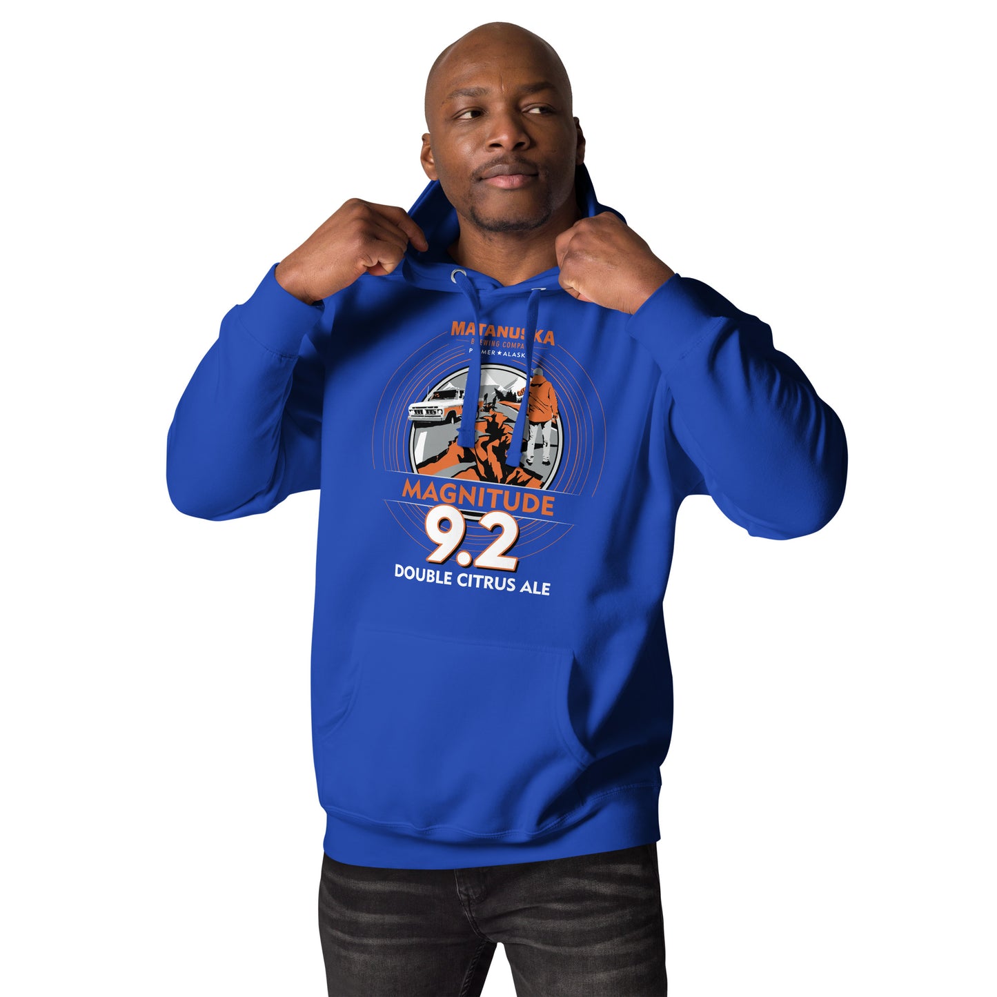 Magnatude 9.4 Front Logo Premium Hoodie