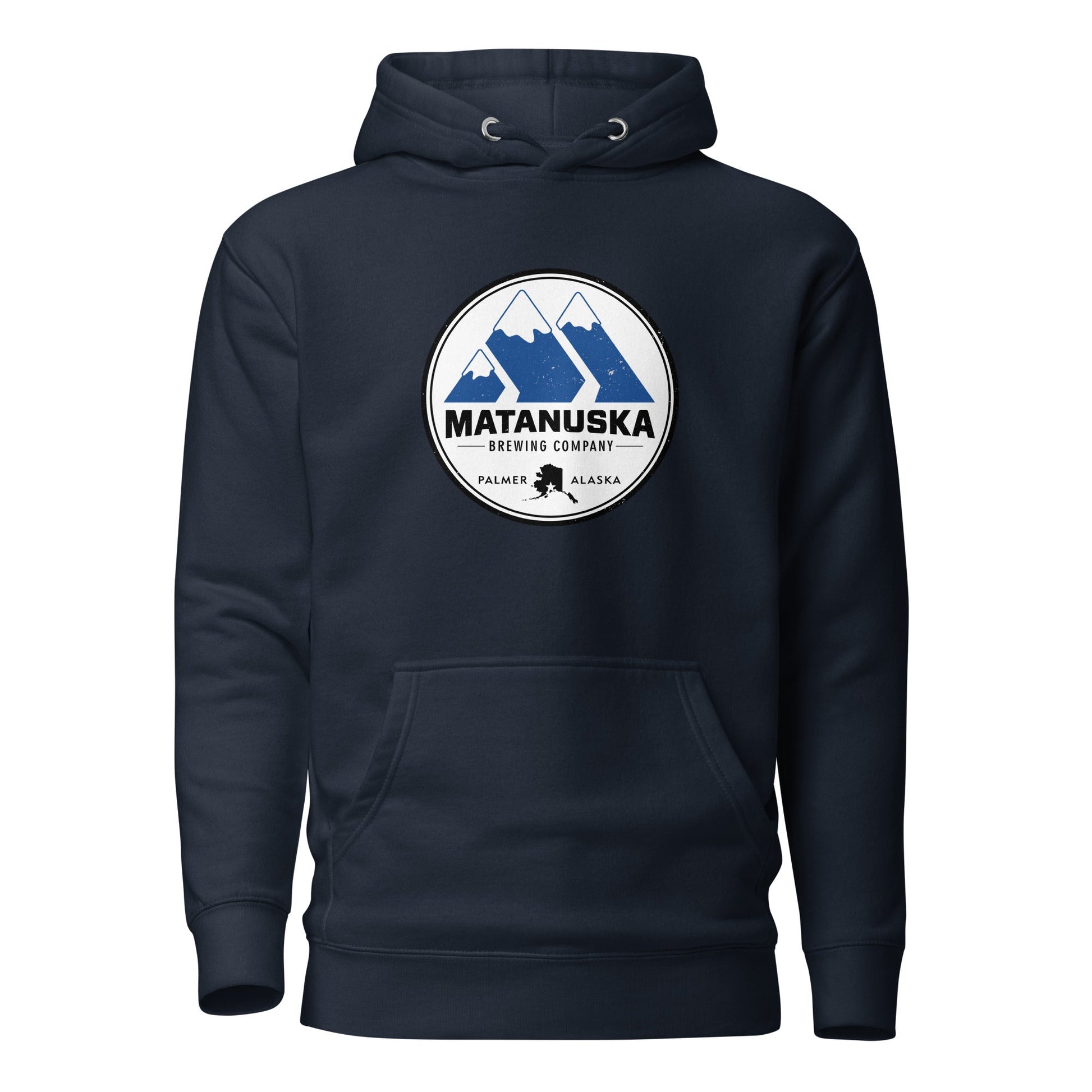 Back Country Blue Hoodie – Matanuska Brewing Company Taproom - Palmer