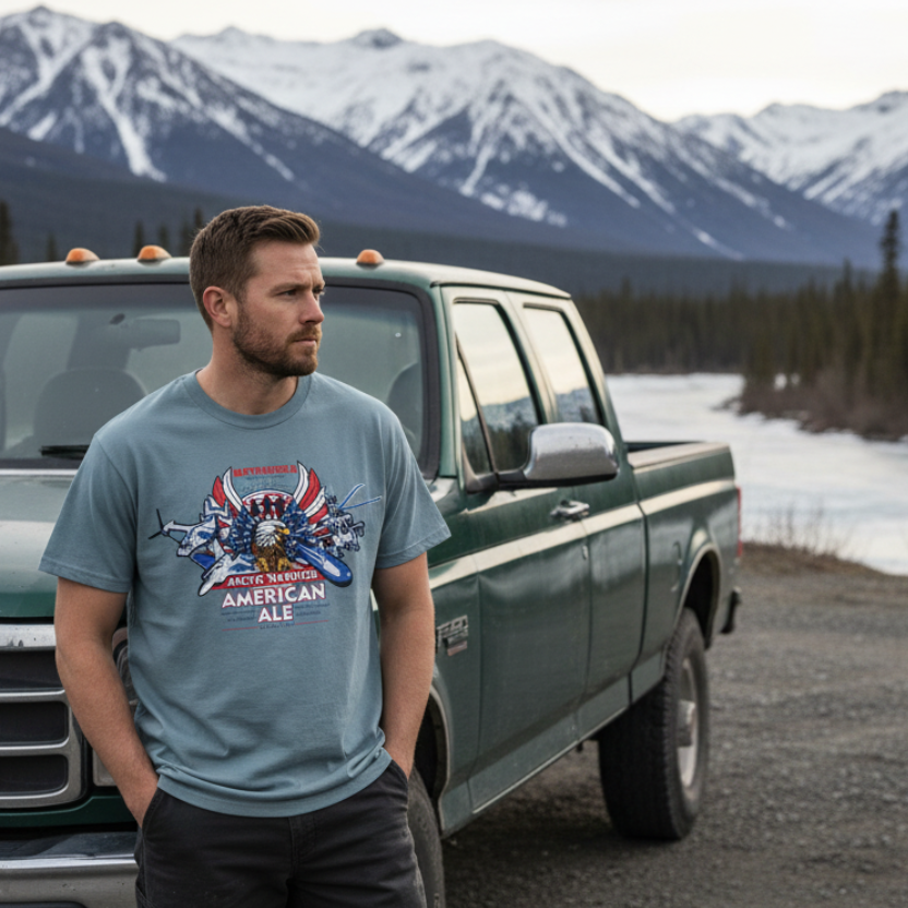 Arctic Warrior Men’s Heavyweight T-shirt