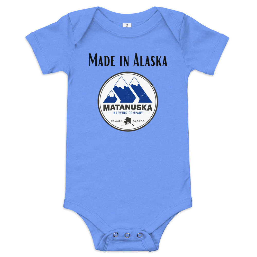 Made in Alaska Baby short sleeve one piece