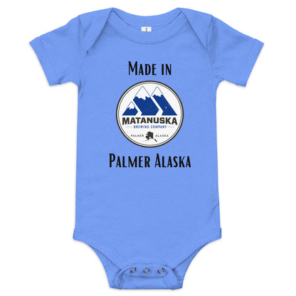 Made in Palmer Baby short sleeve one piece