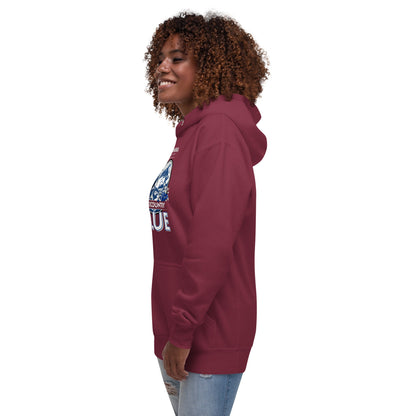 Back Country Blue Front Logo Hoodie – Matanuska Brewing Company