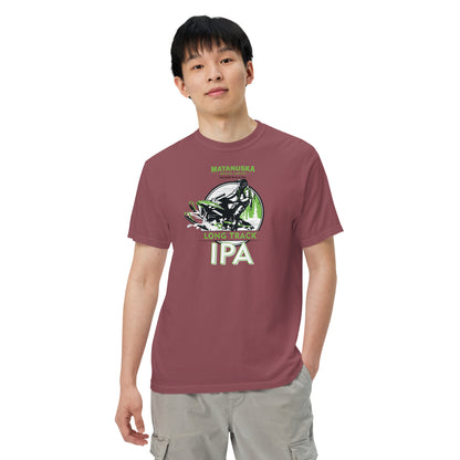 Long Track IPA Men’s garment-dyed heavyweight T-shirt