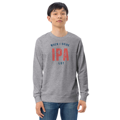 IPA Lot Unisex organic sweatshirt