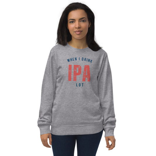 IPA Lot Unisex organic sweatshirt
