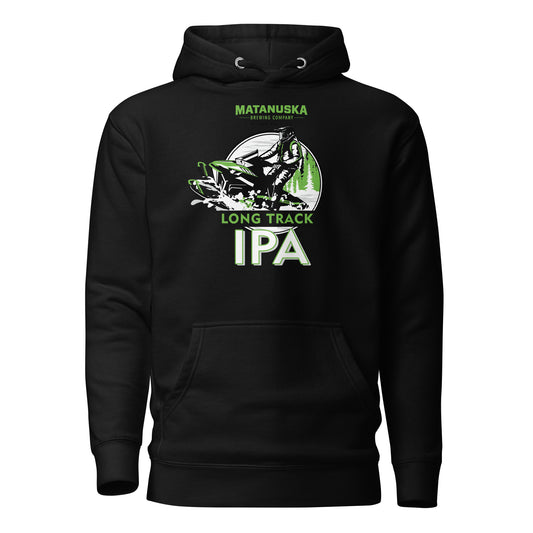 Long Track Front Logo Premium  Hoodie