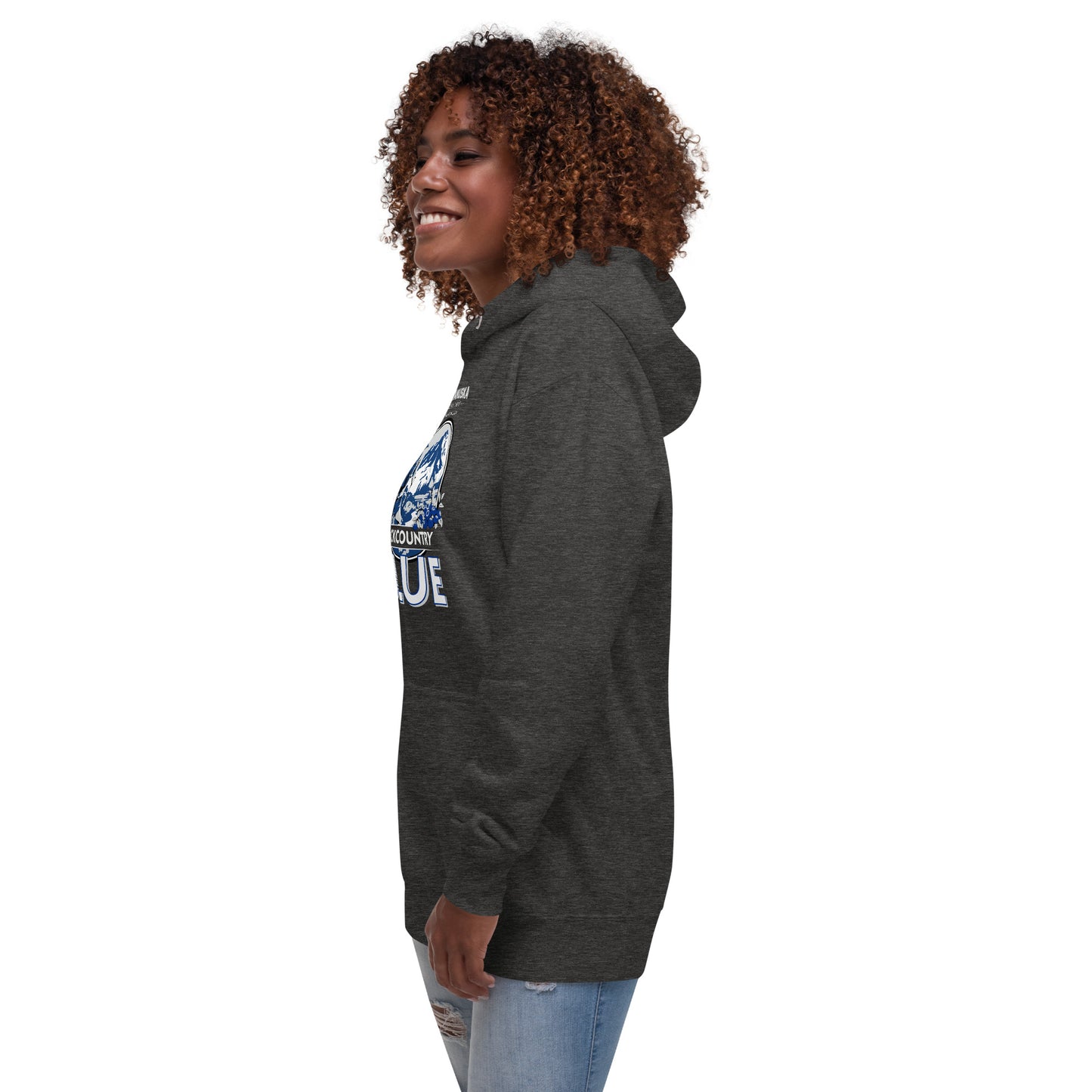 Back Country Blue Front Logo Hoodie