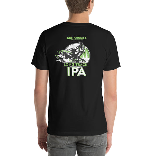 Long Track Back logo Unisex T-shirt